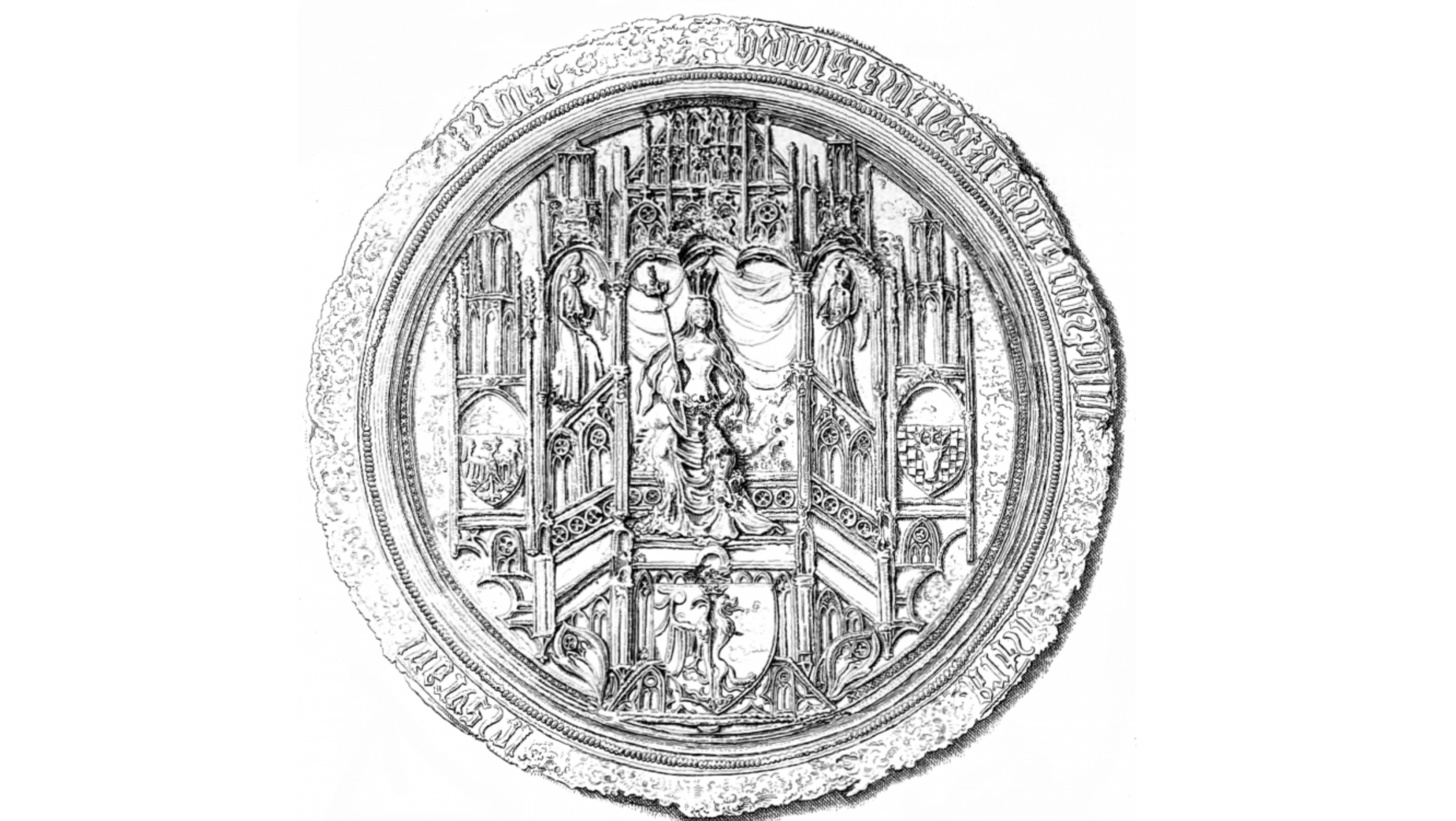 Badacze przyjmują, że urodziła się 18 lutego 1374 w Budzie jako najmłodsza córka Ludwika Węgierskiego i Elżbiety Bośniackiej. Była zaręczona od dzieciństwa z Wilhelmem Habsburgiem, z którym miała zawrzeć małżeństwo.