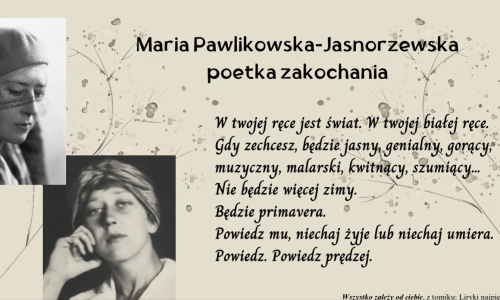 Pawlikowska-Jasnorzewska dla Młodych - zadanie 1.